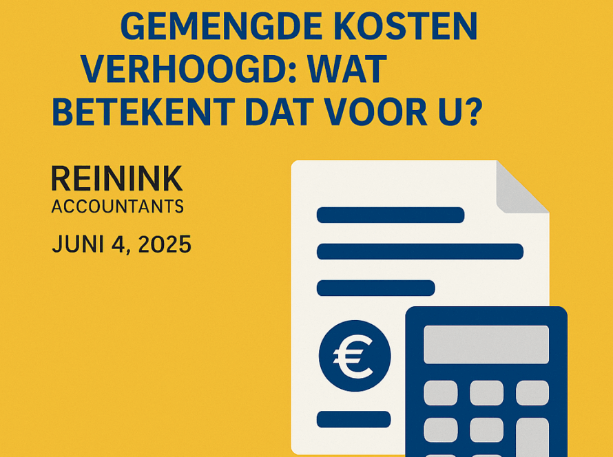 Drempel niet-aftrekbare gemengde kosten verhoogd