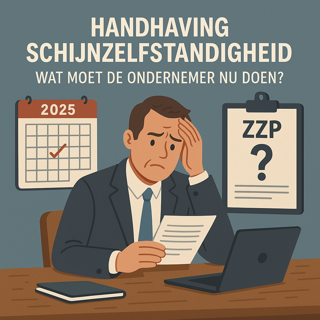 handhaving schijnzelfstandigheid