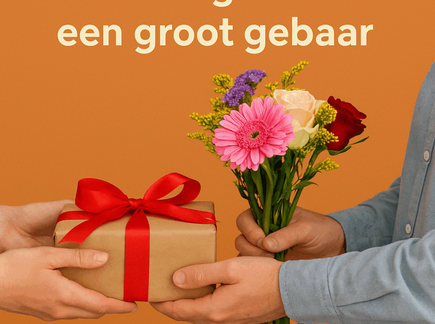 Klein geschenk groot gebaar